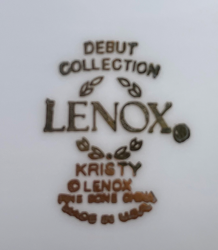 Lenox Kristy Oval Platter 13 1/4" Factory Second1