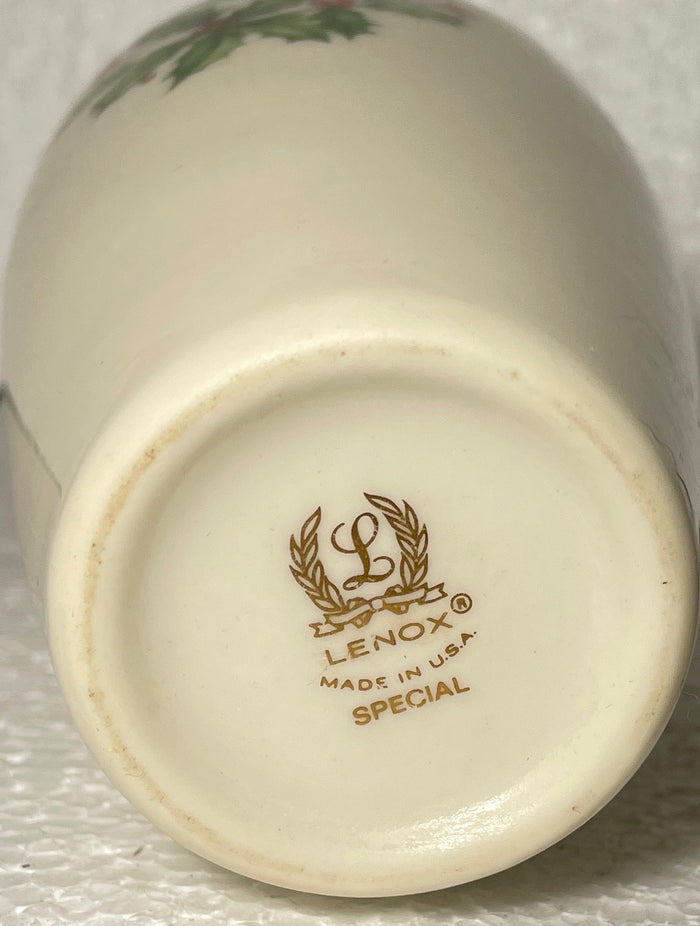 Lenox L5 Bud Vase 7 1/8" Holiday Christmas2