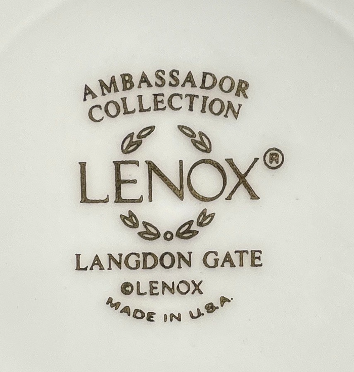 Lenox Langdon Gate Dinner Plate 10 3/4"1