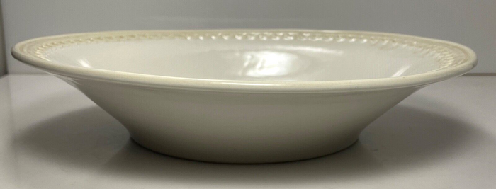 Lenox Linen Closet Linen Weave 9 1/2" Individual Pasta Bowl1