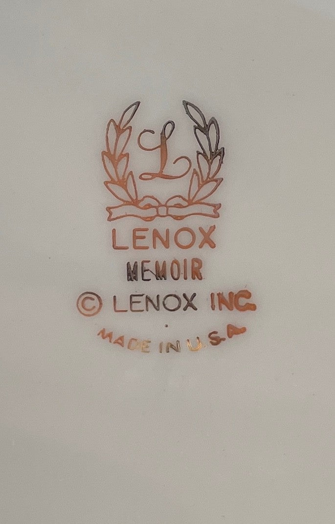 Lenox Memoir Oval Vegetable Bowl 10 1/8"1