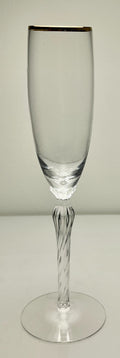 Lenox Monroe Gold Trim Champagne Flute 9 1/8"0
