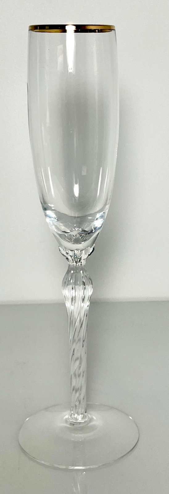 Lenox Monroe Gold Trim Champagne Flute 9 1/8"1