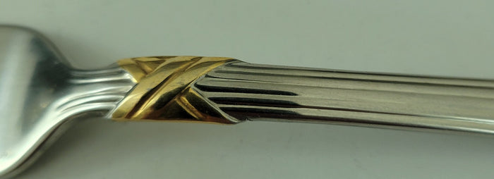Lenox Mountain View Gold Glossy Stainless 18 8 Fork3