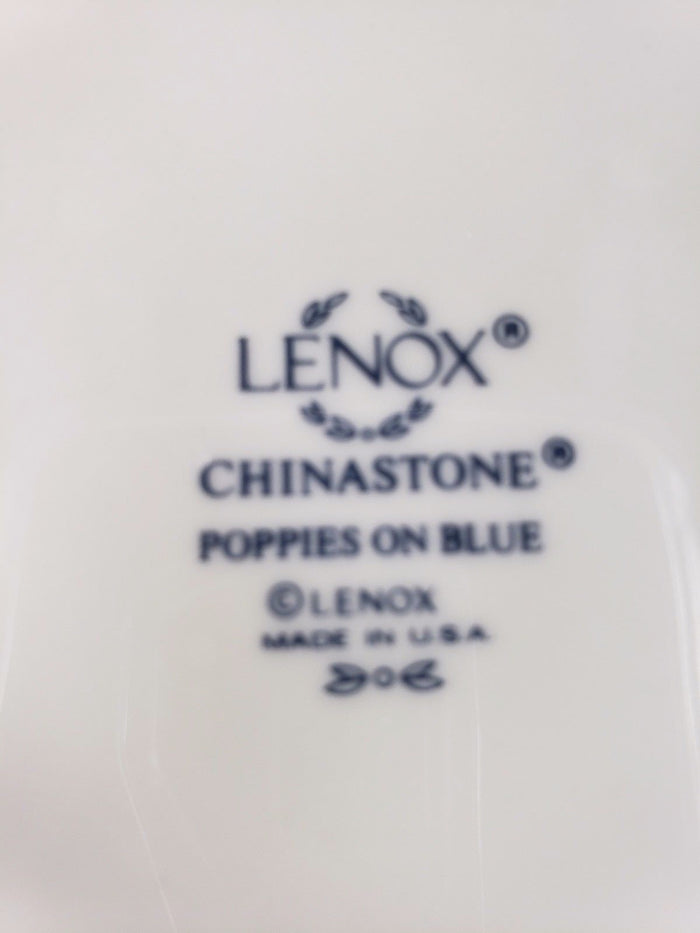 Lenox Poppies on Blue Canister Large 7 1/2"4