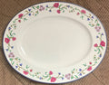 Lenox Rose Garden Oval Platter 14 1/2"0
