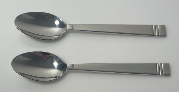 Lenox Tin Can Alley Place Oval Soup Spoon 7 1/8" Stainless Set of 20