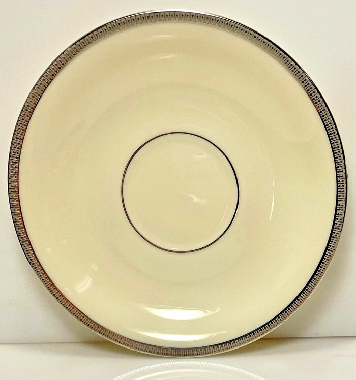 Lenox Tuxedo Platinum Saucer  5 3/4"0