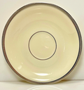 Lenox Tuxedo Platinum Saucer  5 3/4"0