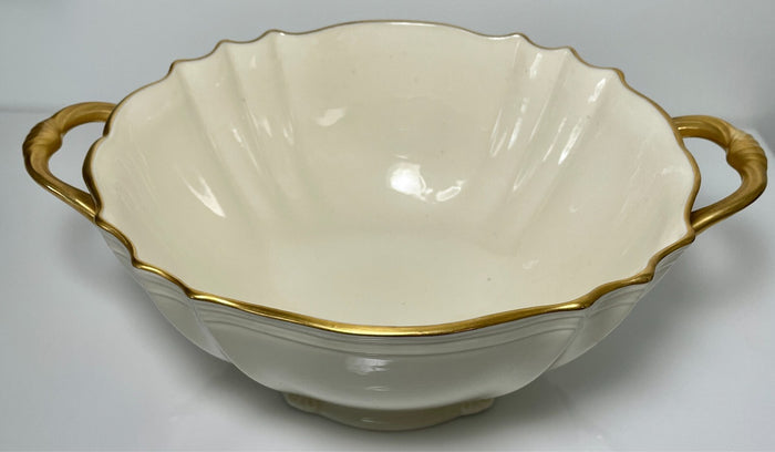 Lenox Valencia Round Vegetable Bowl Handled 9 1/4"1