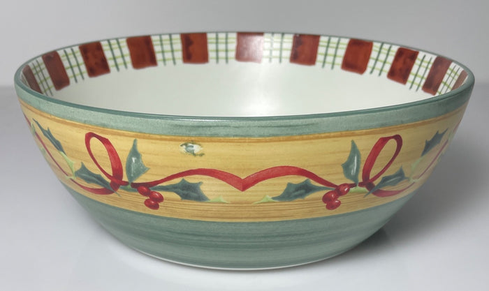 Lenox Winter Greetings All Purpose Bowl Chickadee 6 3/4" Factory Second1