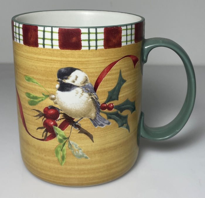 Lenox Winter Greetings Chickadee Mug 3 7/8"1