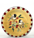 Lenox Winter Greetings Chickadee Salad Plate 8 1/2" New0