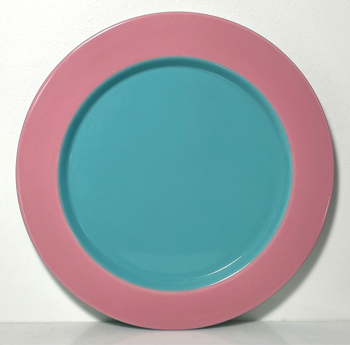 Lindt Stymeist Dinner Plate Pink Turquoise 11"0