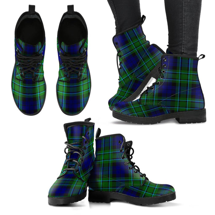 MacCallum Modern Tartan Leather Boots