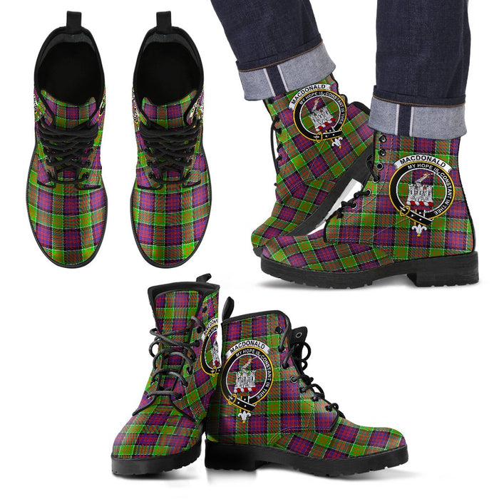 MacDonald of Clan Ranald Leather Boots Footwear Shoes