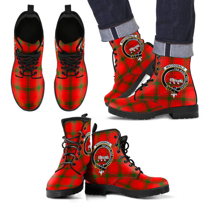 MacDonald of Sleat Leather Boots Footwear Shoes