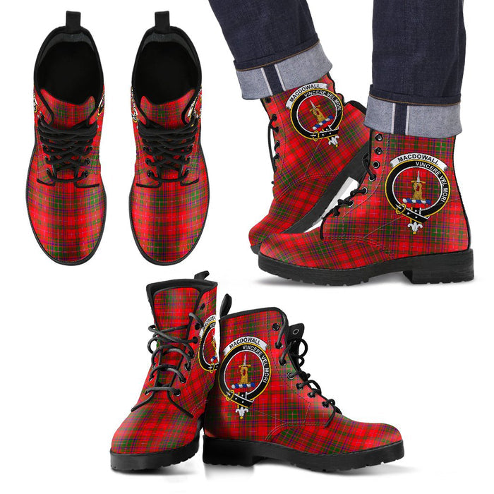 MacDowall Leather Boots Footwear Shoes