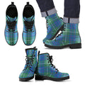 MacIntyre Hunting Ancient Tartan Leather Boots Footwear Shoes