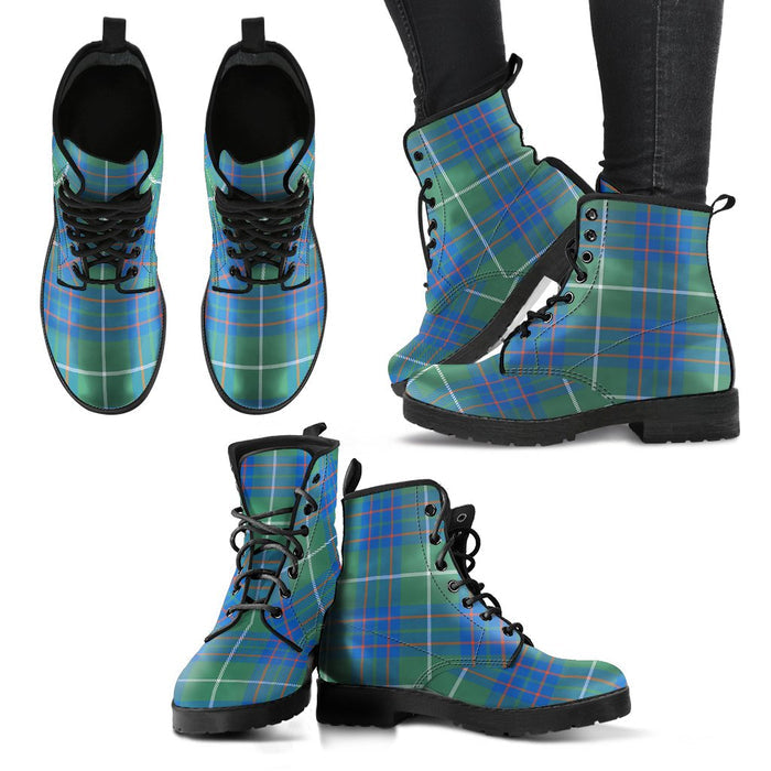 MacIntyre Hunting Ancient Tartan Leather Boots