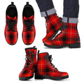 MacIver Modern Tartan Leather Boots Footwear Shoes