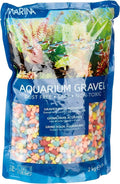 Marina Decorative Aquarium Rainbow Gravel, Multi Colour, 2 Kg