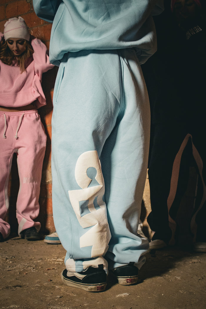 MaskOut Baby Blue Pants
