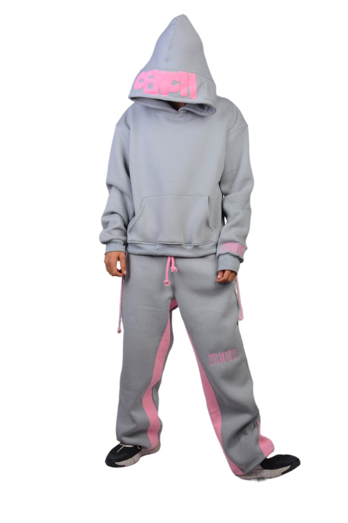 MaskOut Gray Hoodie