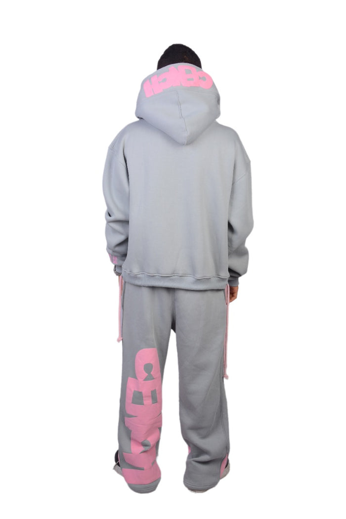 MaskOut Gray Hoodie