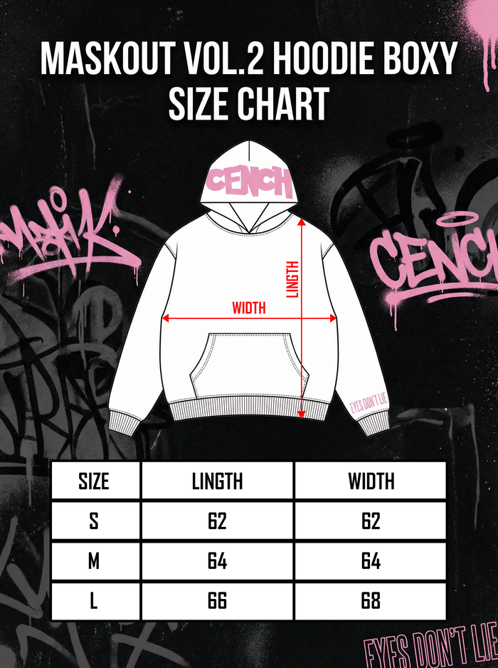 MaskOut VOL.2 Hoodie White