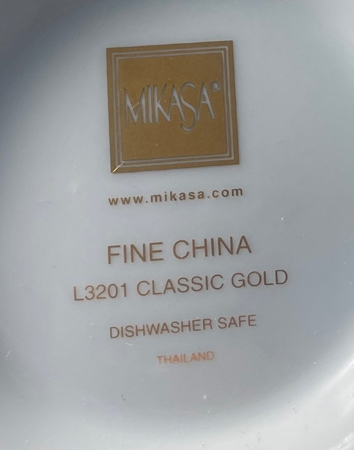 Mikasa Classic Gold Round 2 Quart Covered Casserole4