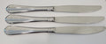 Mikasa Colette Knives Stainless Pack of 3 PCS Flatware Silverware0
