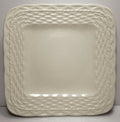 Mikasa Country Manor White Square Salad Plate 8 1/4"0