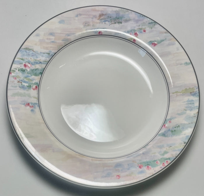Mikasa Monet Large Rim Soup Bowl 9 1/8"1