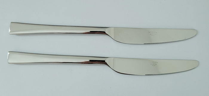 Mikasa Rockford Glossy Knife 9 1/2" Set Of 2 Stainless Vietnam Flatware0