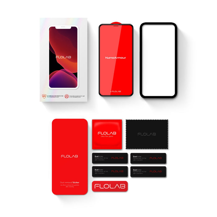 NanoArmour Best Screen Protector for iPhone XR Edge-to-Edge