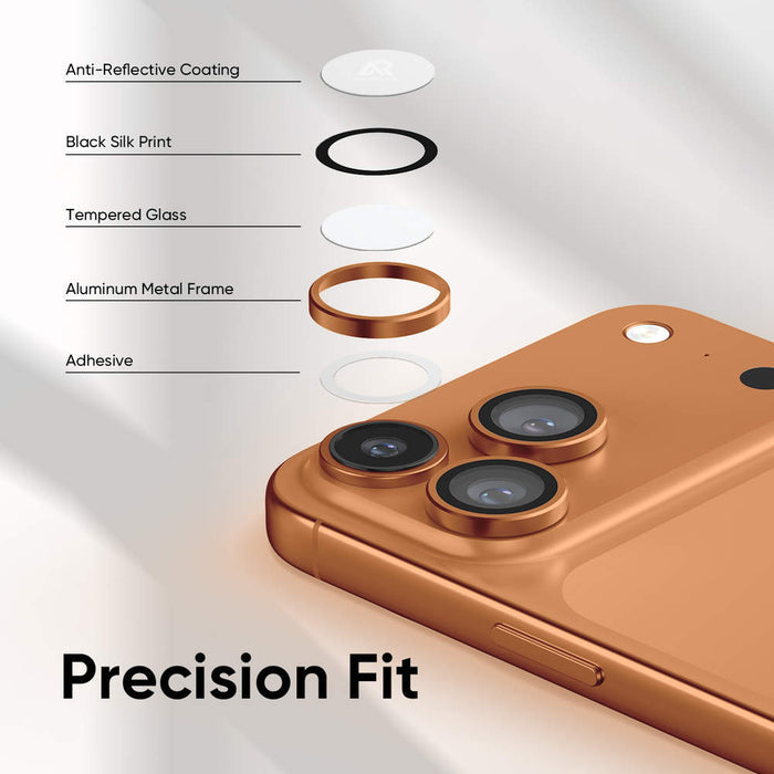 NanoArmour Camera Protector – iPhone 17 Pro / Pro Max Anti Reflective