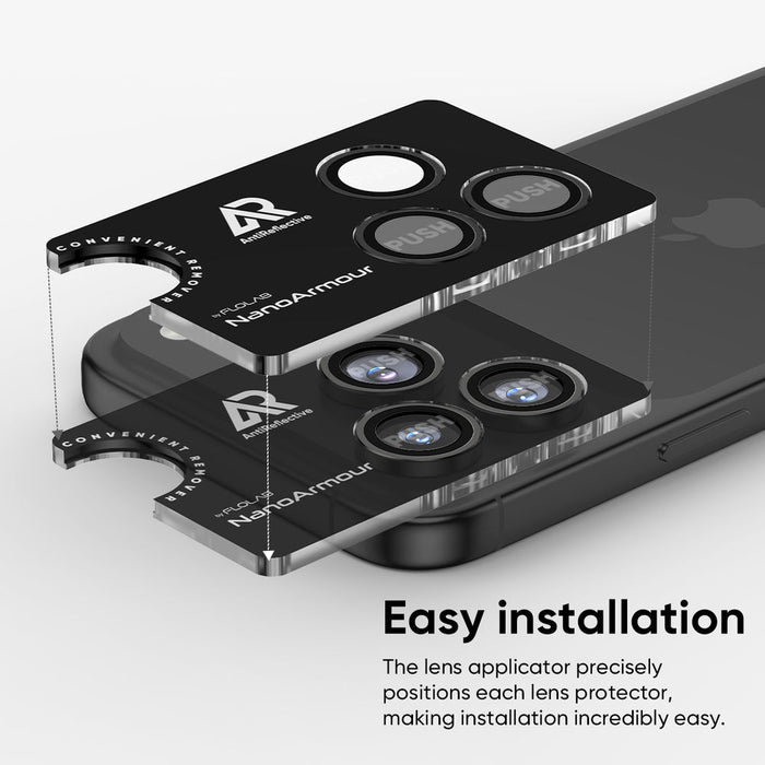 NanoArmour Camera Protector – iPhone 17 Pro / Pro Max Anti Reflective