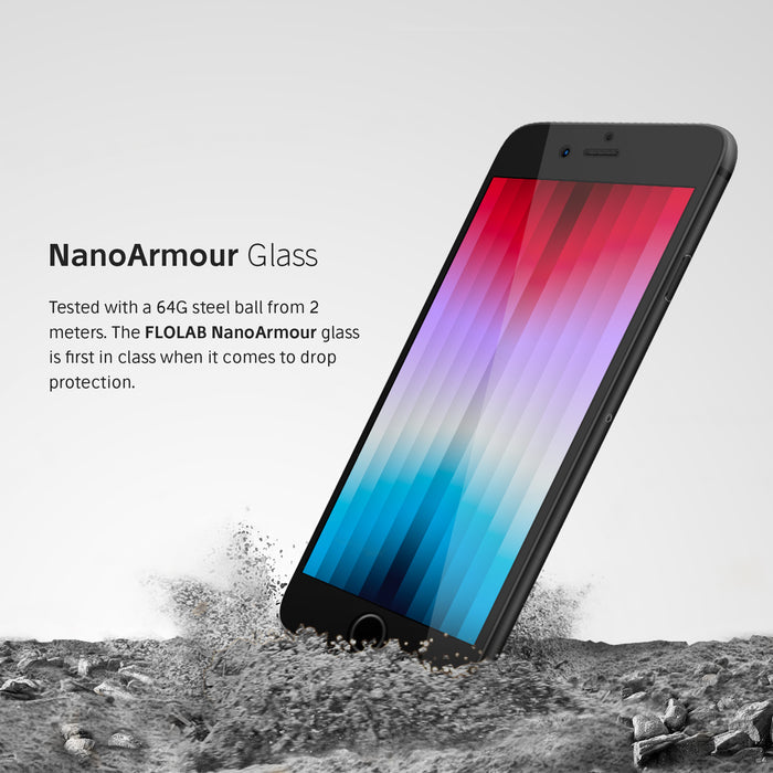 NanoArmour for Best iPhone SE Screen Protector (2022) Edge-to-Edge