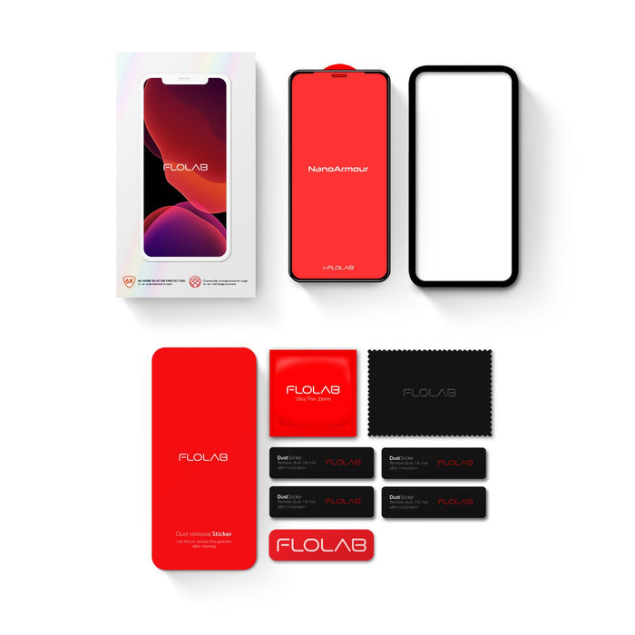 NanoArmour for iPhone 11 Pro Anti Glare Screen Protector Case Friendly