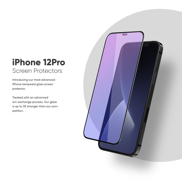NanoArmour for iPhone 12 Pro Anti-Blue Light Screen Protector