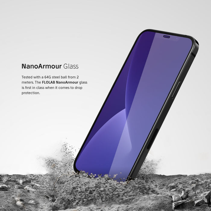 NanoArmour for iPhone 12 Pro Anti-Blue Light Screen Protector