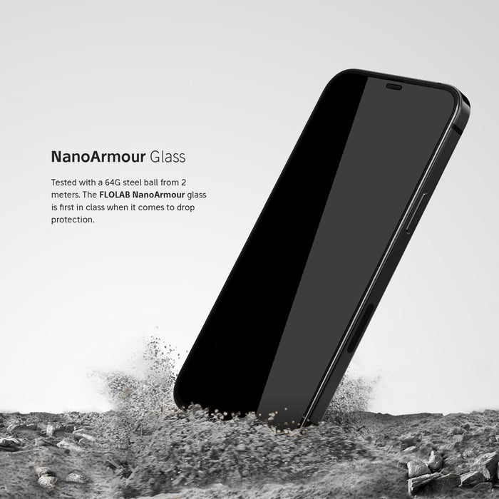 NanoArmour for iPhone 12 Pro Max Full Cover Privacy Screen Protector