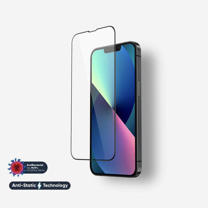NanoArmour for iPhone 13 mini Screen Protector Anti-Dust Edge-to-Edge Blue Light Blocker