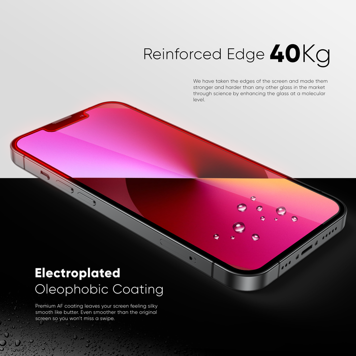 NanoArmour for iPhone 13 Pro Max Screen Protector Anti-Static