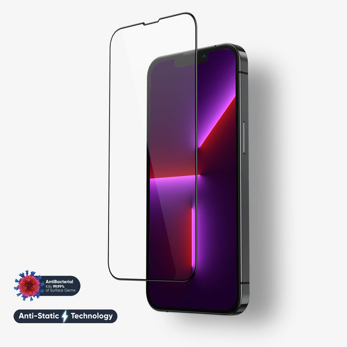 NanoArmour for iPhone 13 Pro Ultra Clear Screen Protector Anti-Dust Edge-to-Edge (Upgraded to ONETIME PRO)