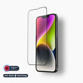 NanoArmour for iPhone 14 Screen Protector Anti-Dust Edge-to-Edge Blue Light Blocker (Upgraded to ONETIME PRO)