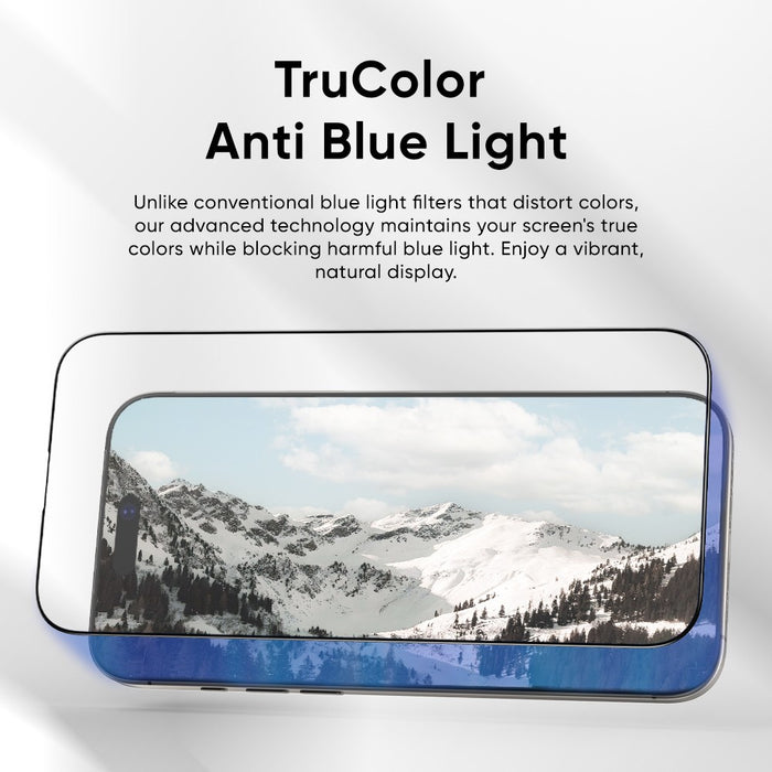 NanoArmour ONETIME MAX Blue Light ClearVue Case-Friendly – iPhone 17 Series