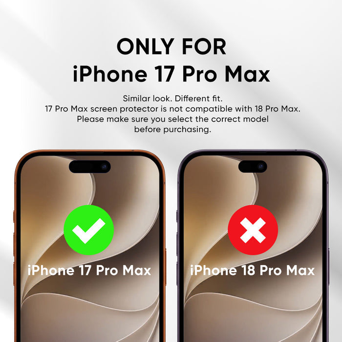 NanoArmour ONETIME PRO Anti Reflective PolarSpectra Infinity Edge Case-Friendly – iPhone 17 Series