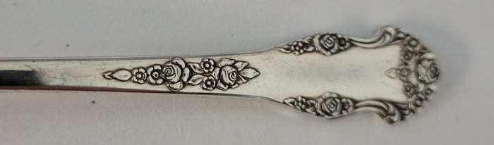 National Silver Holiday Iced Teaspoon 7 3/8"  Silverplate Flatware1